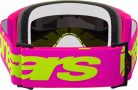 Alpinestars cross szemüveg Vision 5 Wordmark | Rózsaszín-Sárga - tükrös piros lencsével