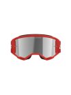 Alpinestars cross szemüveg Vision 3 Wordmark | Piros - tükrös ezüst lencsével