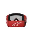 Alpinestars cross szemüveg Vision 3 Wordmark | Piros - tükrös ezüst lencsével