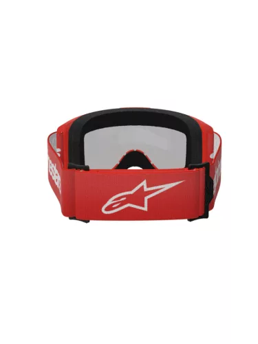 Alpinestars cross szemüveg Vision 3 Wordmark | Piros - tükrös ezüst lencsével