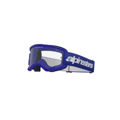   Alpinestars cross szemüveg Vision 3 Wordmark | Kék - víztiszta lencsével
