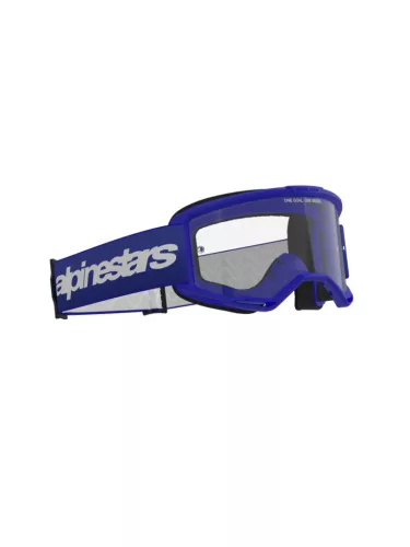Alpinestars cross szemüveg Vision 3 Wordmark | Kék - víztiszta lencsével