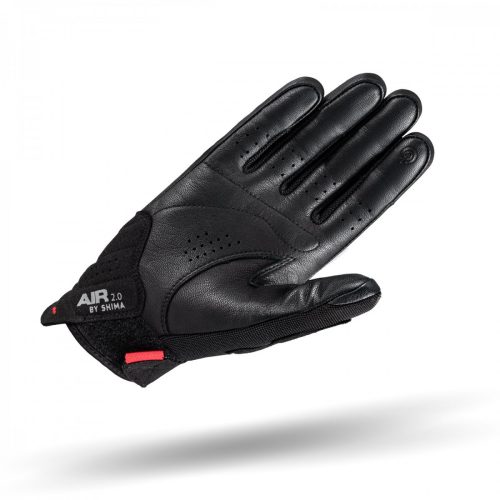SHIMA AIR 2.0 Férfi motoros bőrkesztyű | Black