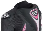 IXON Vortex Női Egyrészes Bőrruha | Black/White/Fuchsia