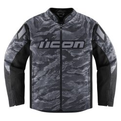 ICON motoros kabát HOOLIGAN CE TIGER'S BLOOD - Grey