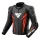 SHIMA MISSION ST MEN G2 motoros bőrkabát | Black/Red