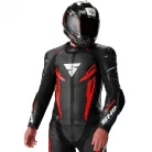 SHIMA MISSION ST MEN G2 motoros bőrkabát | Black/Red