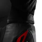 SHIMA MISSION ST MEN G2 motoros bőrkabát | Black/Red