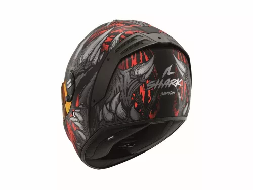 Shark bukósisak Spartan RS - Shaytan Mat - HE8115EKRA
