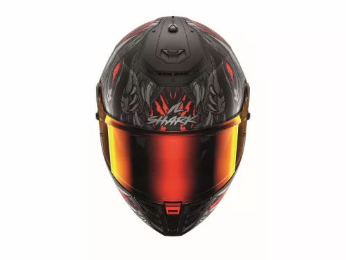 Shark bukósisak Spartan RS - Shaytan Mat - HE8115EKRA