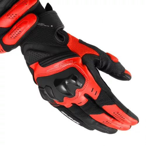 SHIMA Spark 3.0 Férfi motoros kesztyű | Red Fluo