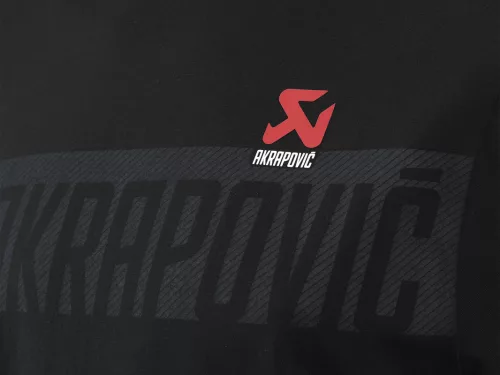 AKRAPOVIC Corpo női póló | fekete