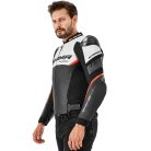 SHIMA BANDIT 2.0 motoros bőrdzseki | Black/red