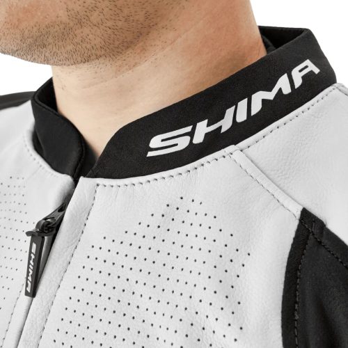 SHIMA BANDIT 2.0 motoros bőrdzseki | Black/red
