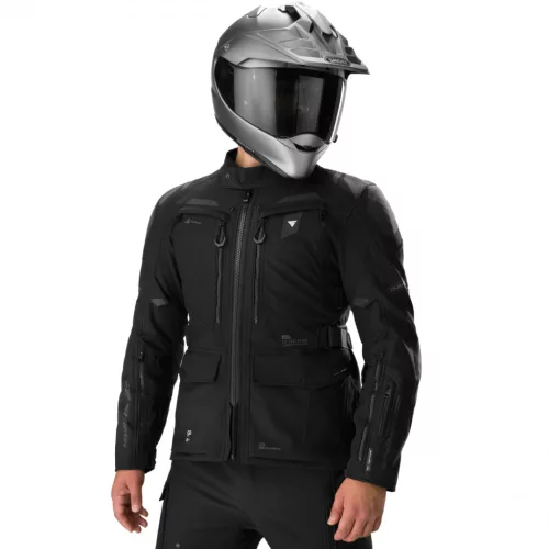 Shima DUNE 2.0 G2 Férfi motoros túrakabát | Fekete