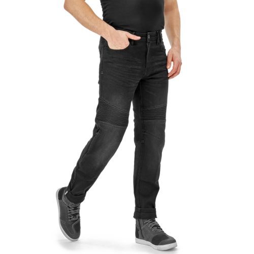 SHIMA ZENITH Férfi motoros farmernadrág | fekete