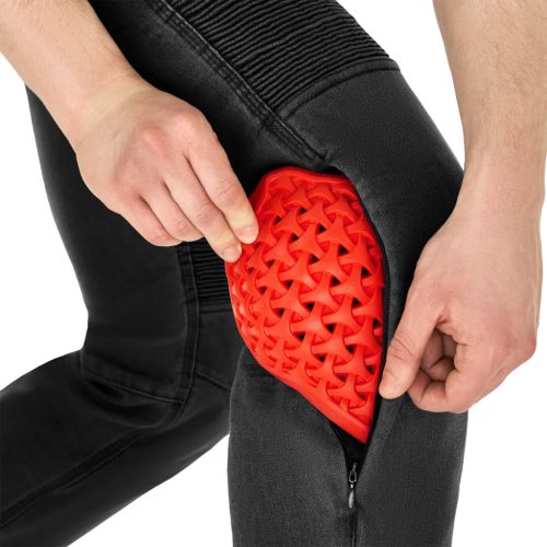 SHIMA ZENITH Férfi motoros farmernadrág | fekete