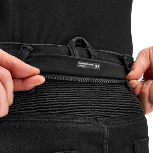 SHIMA ZENITH Férfi motoros farmernadrág | fekete