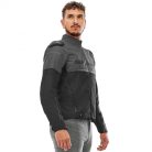 Shima Drift férfi motoros textil kabát - fekete/szürke