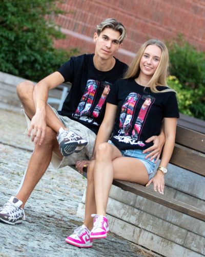 Szikla #47 Fan Club póló-5 | Fekete