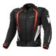SHIMA MESH PRO Férfi motoros textil kabát | Black/Red