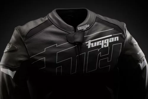 Furygan HELIX férfi bőrkabát | Black-White