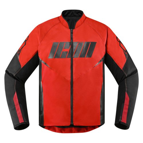 ICON HOOLIGAN - RED motoros kabát