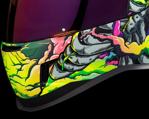 Icon AIRFORM bukósisak HIPPIE DIPPY | PURPLE