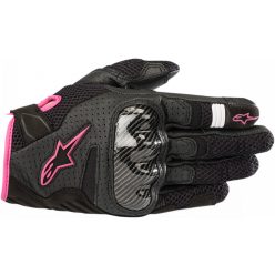   ALPINESTARS női motoros kesztyű Stella SMX-1 AIR V2 | Fuchsia, Black