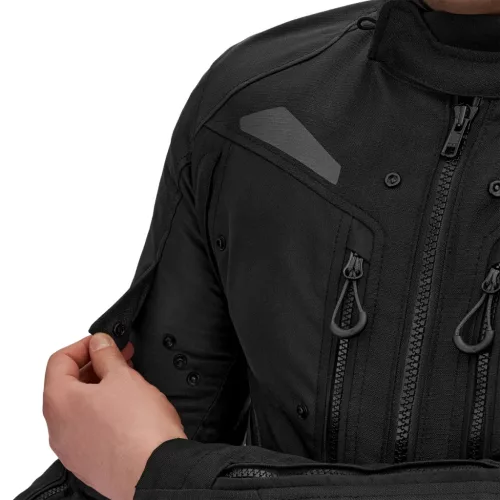 Shima DUNE Férfi textil kabát | Fekete