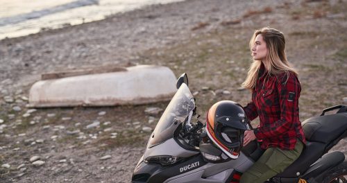 Shima RENEGADE 2.0 LADY női protektoros ing | Piros