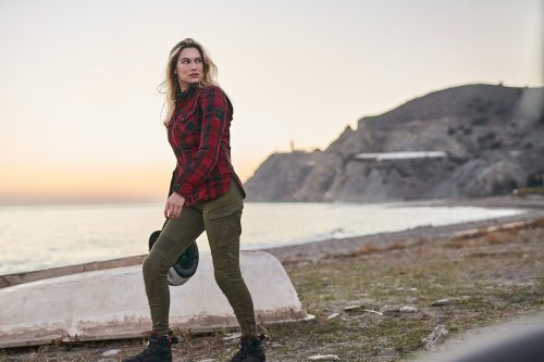 Shima RENEGADE 2.0 LADY női protektoros ing | Piros