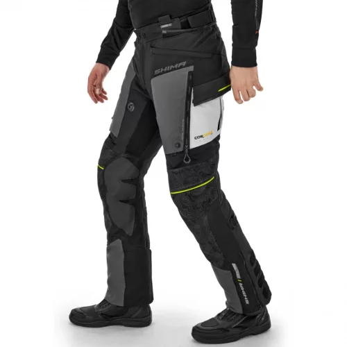 SHIMA TRACKER Férfi textil motoros nadrág | Grey