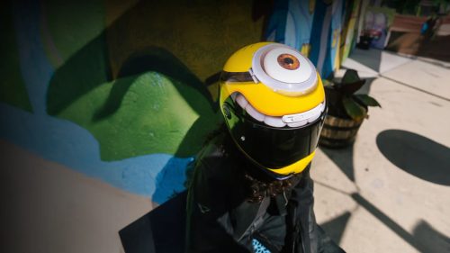 HJC bukósisak V10 STUART MINIONS UNIVERSAL