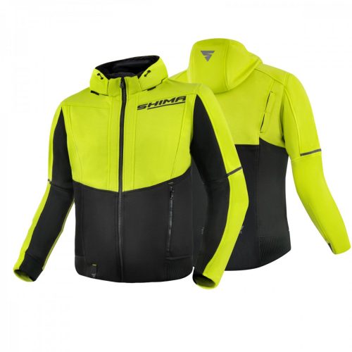 Shima DAYBREAKER férfi motoros textil kabát - Fluo sárga