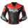 Furygan SIRIUS férfi bőrkabát | Black-Red-White