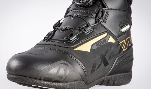 IXON RANKER Vízálló Női motoros cipő | Black/Gold