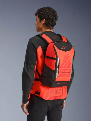  ALPINESTARS Marc Marquez MM93 Amp-3 hátizsák | RED FLUO/BRIGHT RED/BLACK