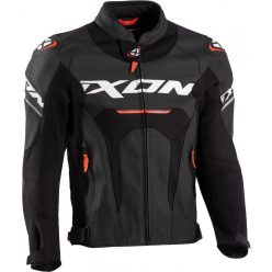 Ixon Jackal JKT férfi motoros bőrkabát - Fekete/piros