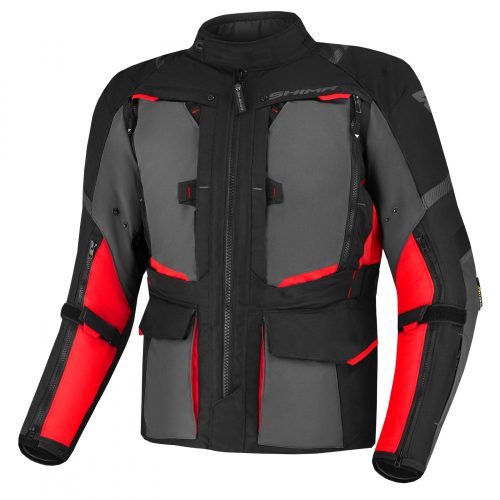 Shima HERO 2.0 Férfi textil kabát | Piros