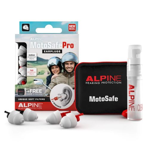 Alpine MotoSafe Pro - Szűrős füldugó motorosoknak