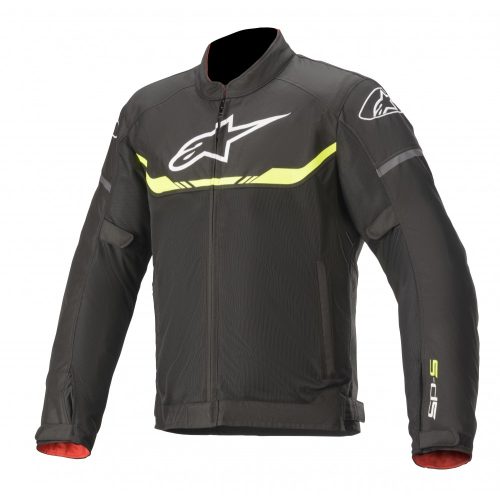 ALPINESTARS T-SPS AIR MESH hálós Férfi motoros kabát | Black/Hiviz