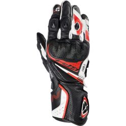 IXON GP4 AIR Férfi motoros kesztyű | Black/White/Red