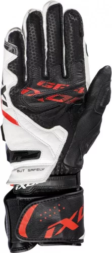 IXON GP4 AIR Férfi motoros kesztyű | Black/White/Red