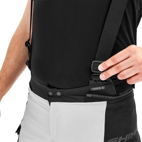 SHIMA DUNE Férfi textil motoros nadrág | Fekete/Fluo sárga