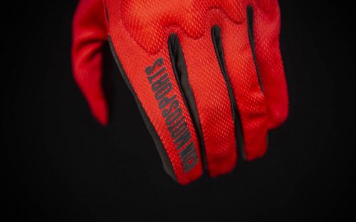 Icon motoros kesztyű ANTHEM 2 - RED