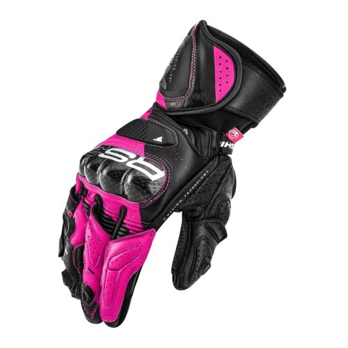 SHIMA RS-3 LADY Női motoros kesztyű | Black/Pink