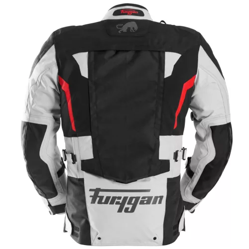 FURYGAN MONTROC KEVLAR® PRIMALOFT® 3IN1+ Férfi motoros textil kabát | Black/red