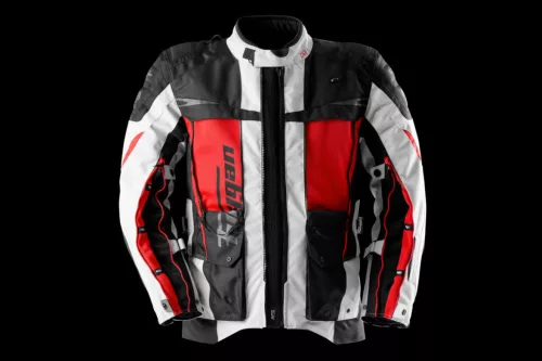 FURYGAN MONTROC KEVLAR® PRIMALOFT® 3IN1+ Férfi motoros textil kabát | Black/red