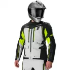 Shima DUNE 2.0 G2 Férfi motoros túrakabát | Fekete/Fluo sárga